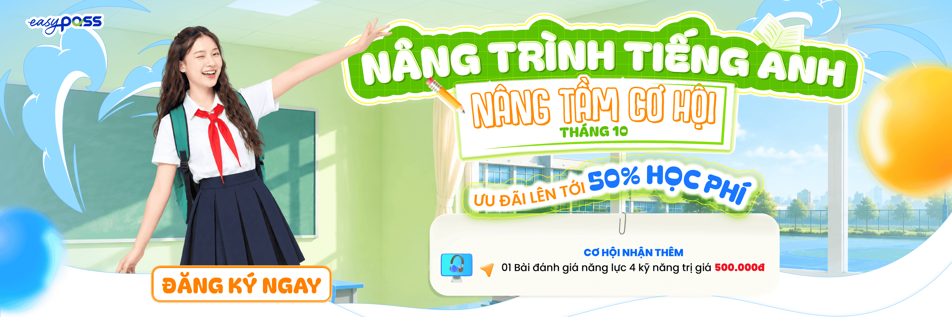 Easy PASS tháng 10