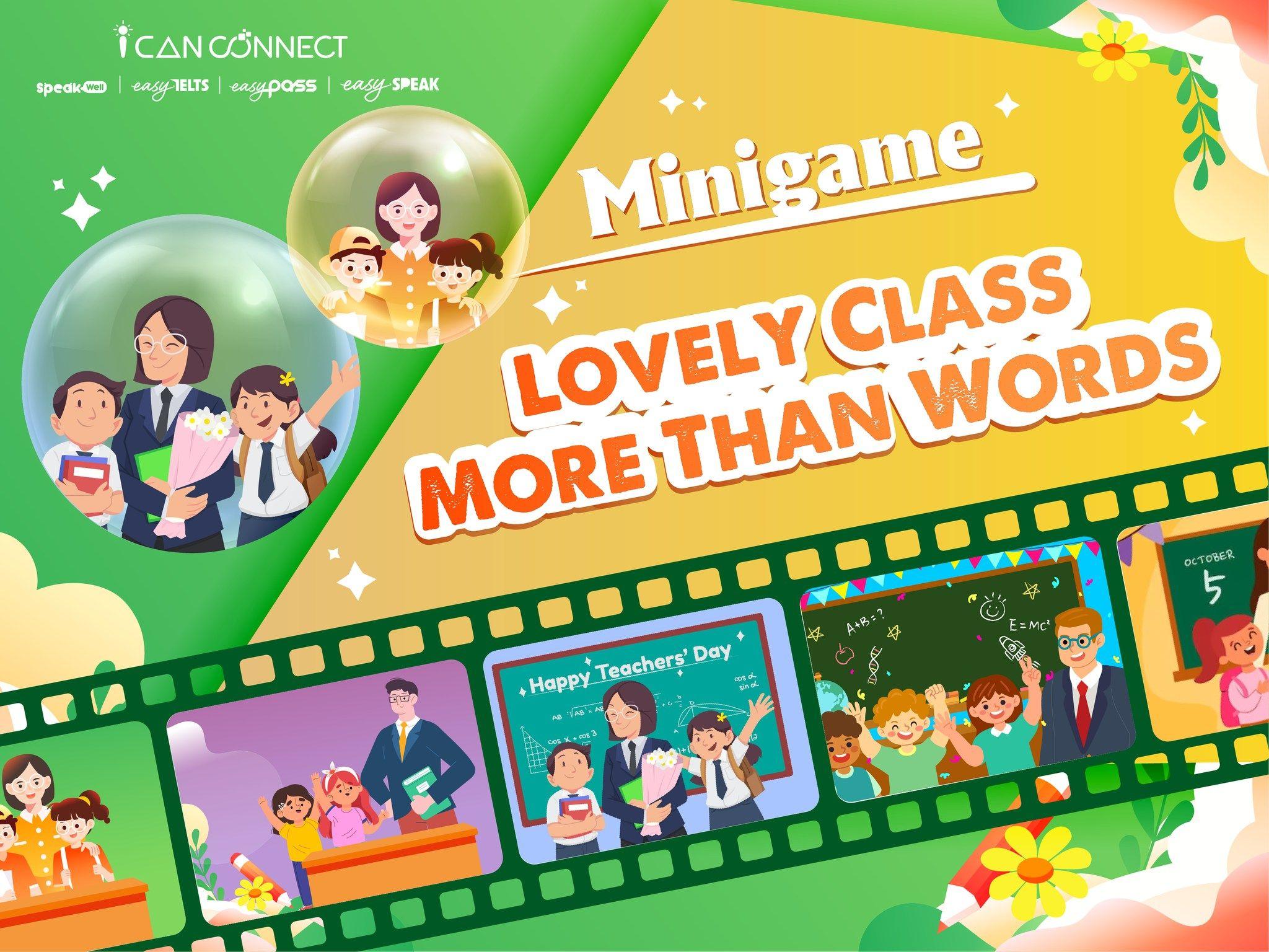 Phát động Mini game Lovely Class - More Than Words